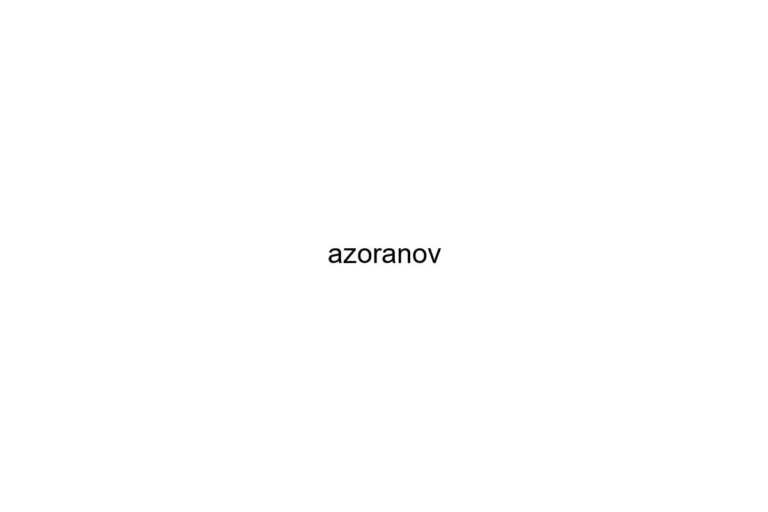 azoranov