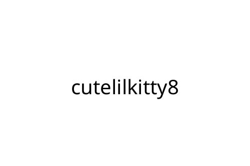 cutelilkitty8