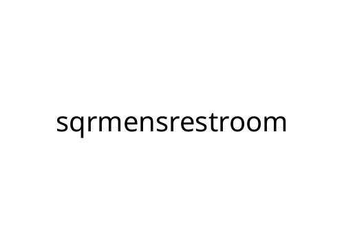 sqrmensrestroom
