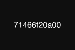 71466t20a00