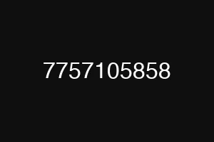 7757105858