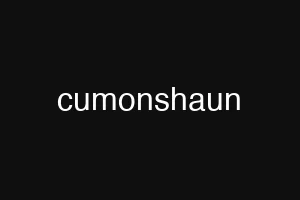 cumonshaun