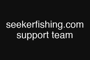 seekerfishing.com support team
